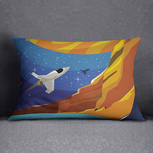 Questo Casa Decorative Cushion Cover, Cushion Cover, Home Decoration, for Sofa, Coffee, Size: 35 x 50 cm – Designed and Made in Türkiye