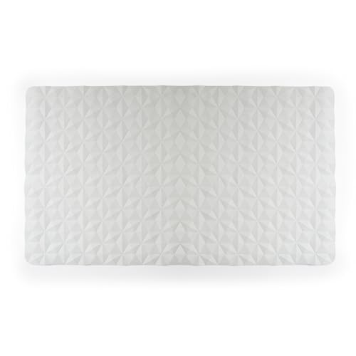 Beldray Antibac Textured Bath Mat - Shower Mat with Anti-Slip Suction for Secure Use, Treated with Zinc Pyrithione to Resist Bacteria Build Up, Easy Clean, Geometric Design for Bath or Shower, 70x40cm