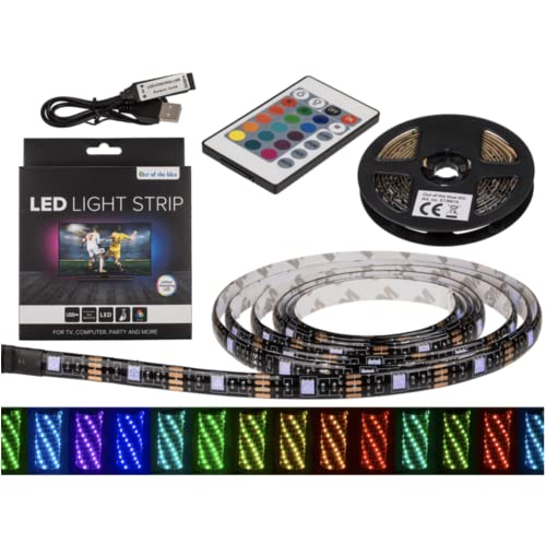 Out of the blue Colour Changing LED Light Tape 2m