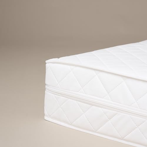 Obaby Single Pocket Sprung Mattress 190 x 90cm – Medium Firm Orthopaedic Support, Breathable Fabric, Hypoallergenic, UK Standard Size