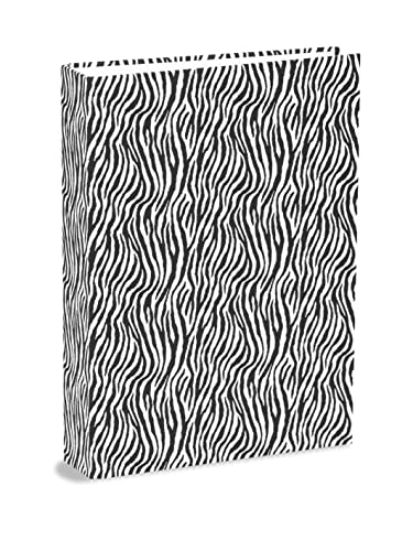 Mareli Photo Album with Pockets, Fabric, Zebrato, 21x28