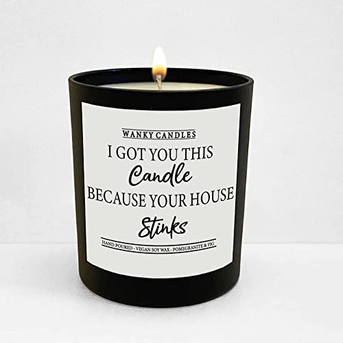 Wanky Candle New Home Candle I got You This Candle Because Your House Stinks WCBJ104