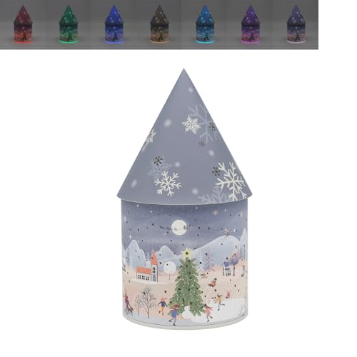 Christmas Eve LED House for Festive Holiday Decor - Light-Up Ornament with Warm LED Glow - Cozy Christmas House Design for Indoor Ambiance - Perfect for Christmas Eve Celebrations