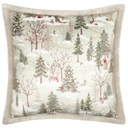 furn. Forest Festivities Polyester Filled Cushion (Natural - 50x50cm)
