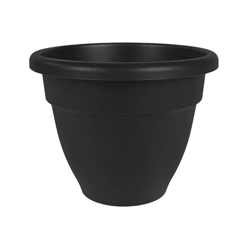 "The HC Companies Planters, Black, 10"""