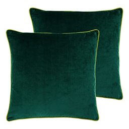 Paoletti Meridian Polyester Filled Cushions Twin Pack,55 x 55cm