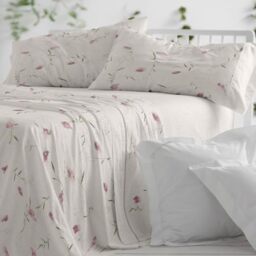 Burrito Blanco - Bedding Set - Bed 135 cm (+Available Measurements) - Design 052 - Pale Pink (135x190/200cm.)