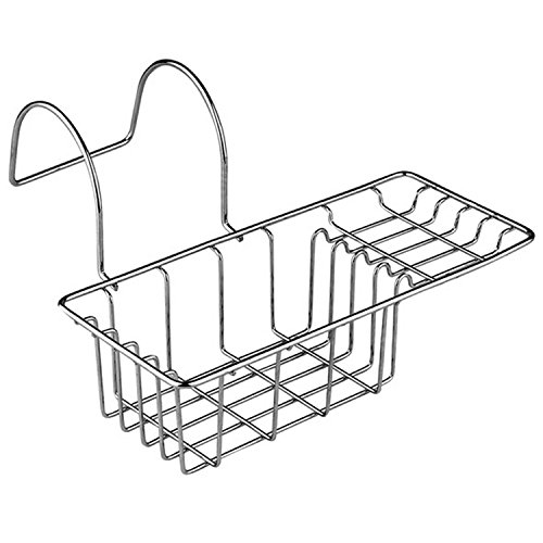 Premier Housewares Bath Rack - Chrome,H15 x W27 x D25cm, Silver