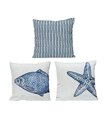 EDP 68054 Cushion 100% Polyester Assorted Colours 40 x 40 cm