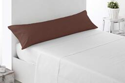 Miracle Home. Pillowcase, anti-peeling, soft and comfortable, 50% cotton, 50% polyester. Bed 90. Brown