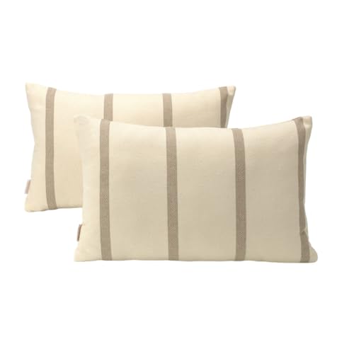 Alexandra House Living Cushion Cover Beige 30 x 50 cm Pack of 2