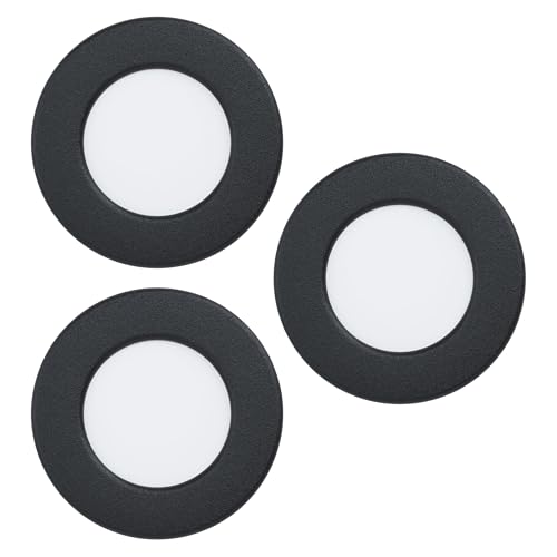 Eglo Connect.z Set of 3 smart Home recessed LED Bathroom spotlights Fueva