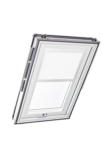 Original Roto Roller Blind Exclusive ZRE for Roto Roof Window Daylight Blind Guide Rail White for Roto Roof Window Series Designo R6/R8 i8 and Classic 64/84 with Size 094/140 - 09/14 Colour White
