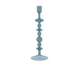 like. by Villeroy and Boch - Like Home candle holder in blue, 8 x 8 x 27 cm, borosilicate glass