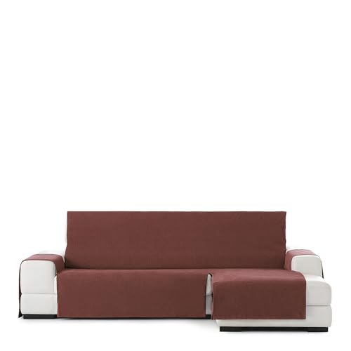 Eysa Rabat practica chaise longue cover 240cm., color 09/orange, right-frontal view