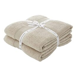 Catherine Lansfield, Natural, Bath Sheet Pair