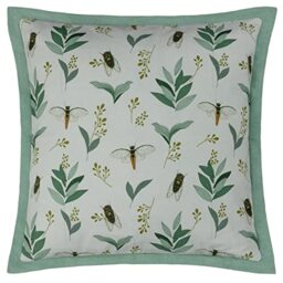 Wylder Lacewing Polyester Filled Cushion,Sage,50 x 50cm