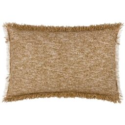 Yard Doze Woven Polyester Filled Cushion (Biscuit, 40 x 60 cm)