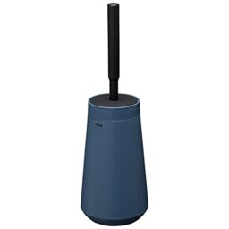 Tiger Tess, Toilet brush holder with Swoop® brush flexible, Blue/Black, 129x129x412mm