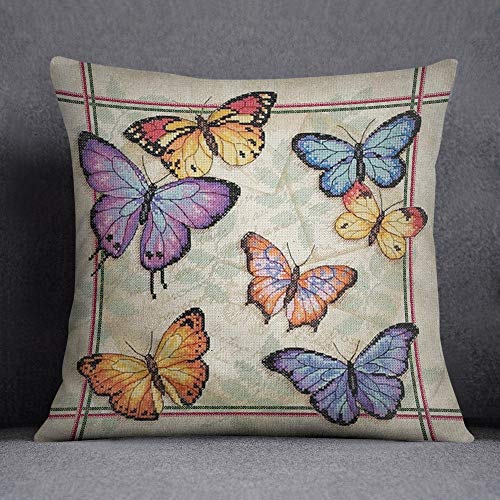 Bonamaison Decorative Cushion Cover, Throw Pillow Case, Size: 45X45 Cm - Designed and Manufactured in Turkey