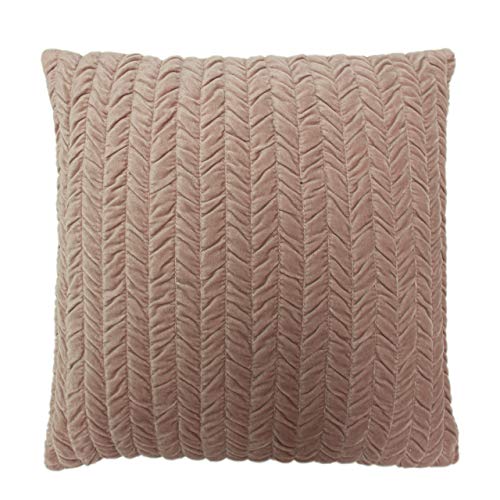 "Riva Home Allure Polyester Filled Cushion, Blush, 45 x 45cm (18"" x 18"")"
