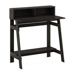 Furinno Simplistic A Frame Computer Desk, Study Desk, Writing Desk, Espresso