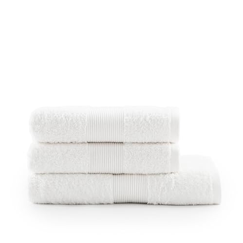 Jalla, Bath Towel, 100% Cotton, 430gsm, 70 x 130 cm, White