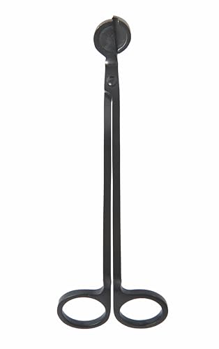 Paddywax Candle Wick Trimmer Metal Wick Cutter for Candles, 18-cm Long, Matte Black