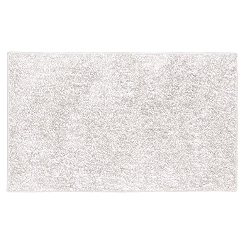Sealskin Speckles Bath Mat, Polyester, Grey, 50 x 1 x 80 cm