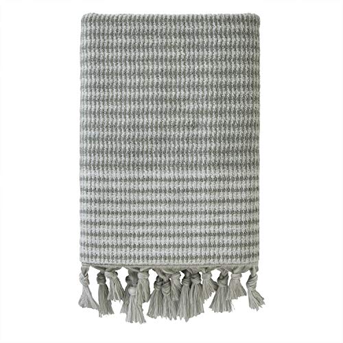 SKL Home by Saturday Knight Ltd. Bath Towel, Cotton, Sage, 28x54