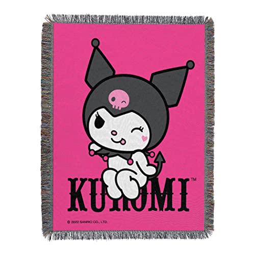 "Northwest Woven Tapestry Throw Blanket, 48"" x 60"", Kuromi So Sassy"