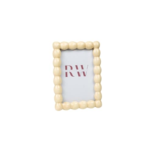 Romimex Photo Frame Ivory Resin 3 x 15 x 10 cm