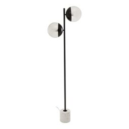 Premier Housewares Floor Lamp Tall Reading Light Tripod Floor Lamps For Living Room/Bedroom Modern Standing Lamp 44 x 158 x 44