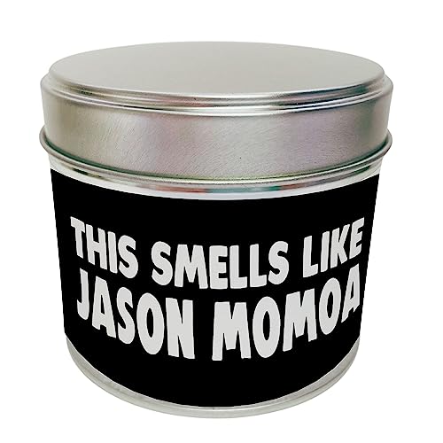 Wanky Candle - Smells Like Jason Momoa Celebrity Inspired Scented Candle Quirky and Fun Home Fragrance