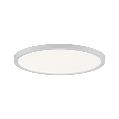 Paulmann 92943 Areo LED Panel Round incl. 1x12-watt Ceiling lamp White matt Ceiling luminaire Plastic Living Room lamp 3000 K
