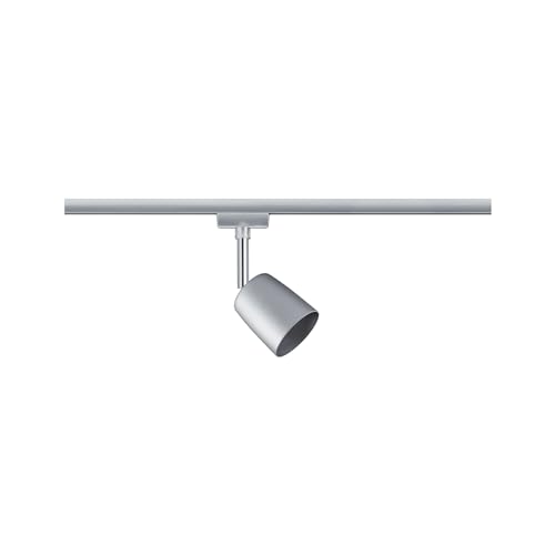 Paulmann 95335 Cover URail Individual spot GU10 max. 10W dimmable 230V Chrome matt, Chrome Rail System – Choose Any lamp
