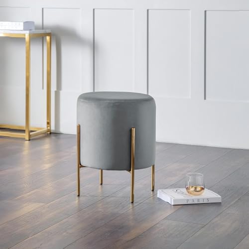 Julian Bowen Harrogate Stool, Grey