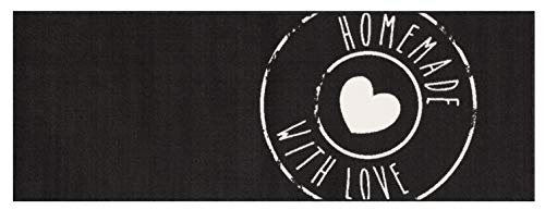 Zala Living Homemade with Love Kitchen Runner 67 x 180 cm Black