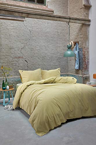 BLCKOUT Texas Duvet Cover Yellow Cotton 240 x 200/220 cm