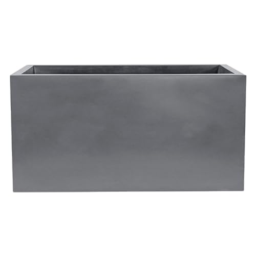 WELL HOME MOBILIARIO & DECORACI??N Rodr-i Flower Box 80 x 40 cm Cement