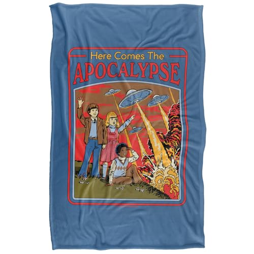 Steven Rhodes Here Comes The Apocalypse Silky Touch Super Soft Throw Blanket 91 X 147 Cm