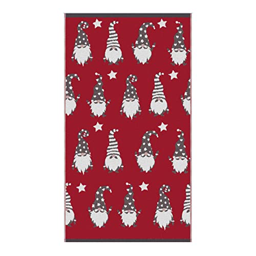 Fusion Bathroom - Gonks - Jacquard Hand Towel - 50 x 90cm in Multi