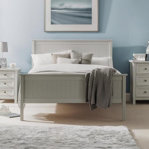 Julian Bowen Maine Bed, Dove Grey, Single