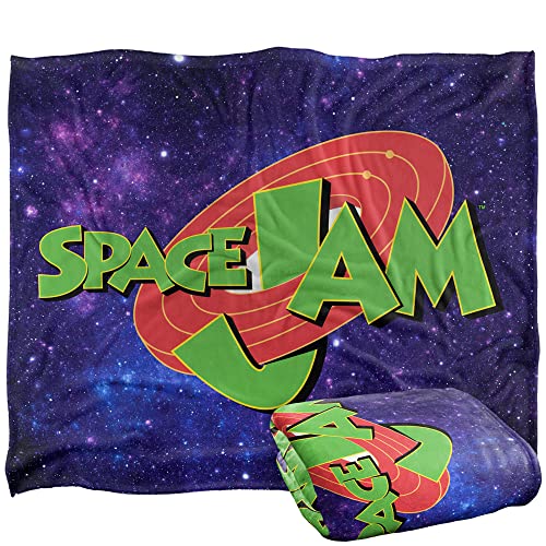 SPACE JAM Sj Logo Silky Touch Super Soft Throw Blanket 152 x 127 cm