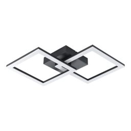 Eglo LED Ceiling Light Fixture Palmaves-E, Geometric lamp
