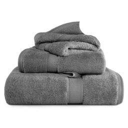 Superior Madison TS, 3-Piece Towel Set, Charcoal
