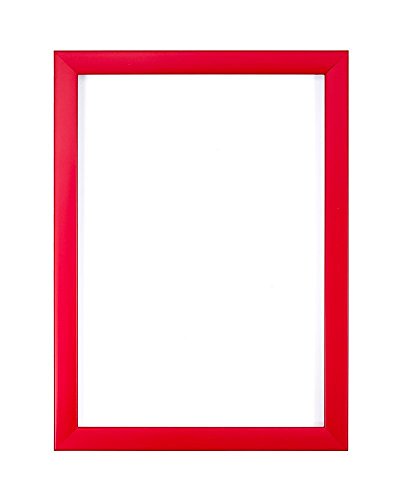 Frame Company Candy Range A4 Plastic Picture Photo Frame, Crimson/Red