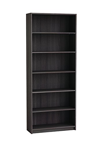 "Demeyere 429631 ""Optima"" 5-Shelf Bookcase, Wood, Vulcano Oak, 80 cm"