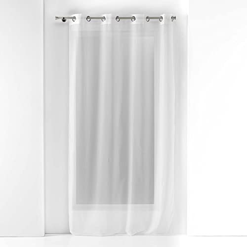 Douceur d'Intérieur, Perlina Voile Eyelet Curtain 140 x 280 cm