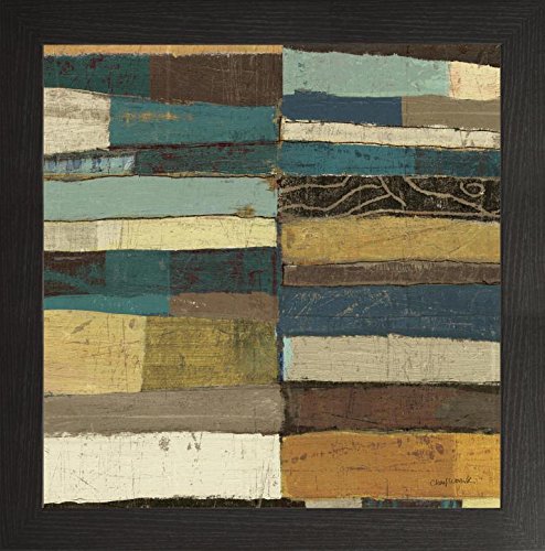 Frame Company Watson Range Eileen V Blue by Cheryl Warrick, Picture Photo Frame, Wood - 12 x 12 Inches, Black